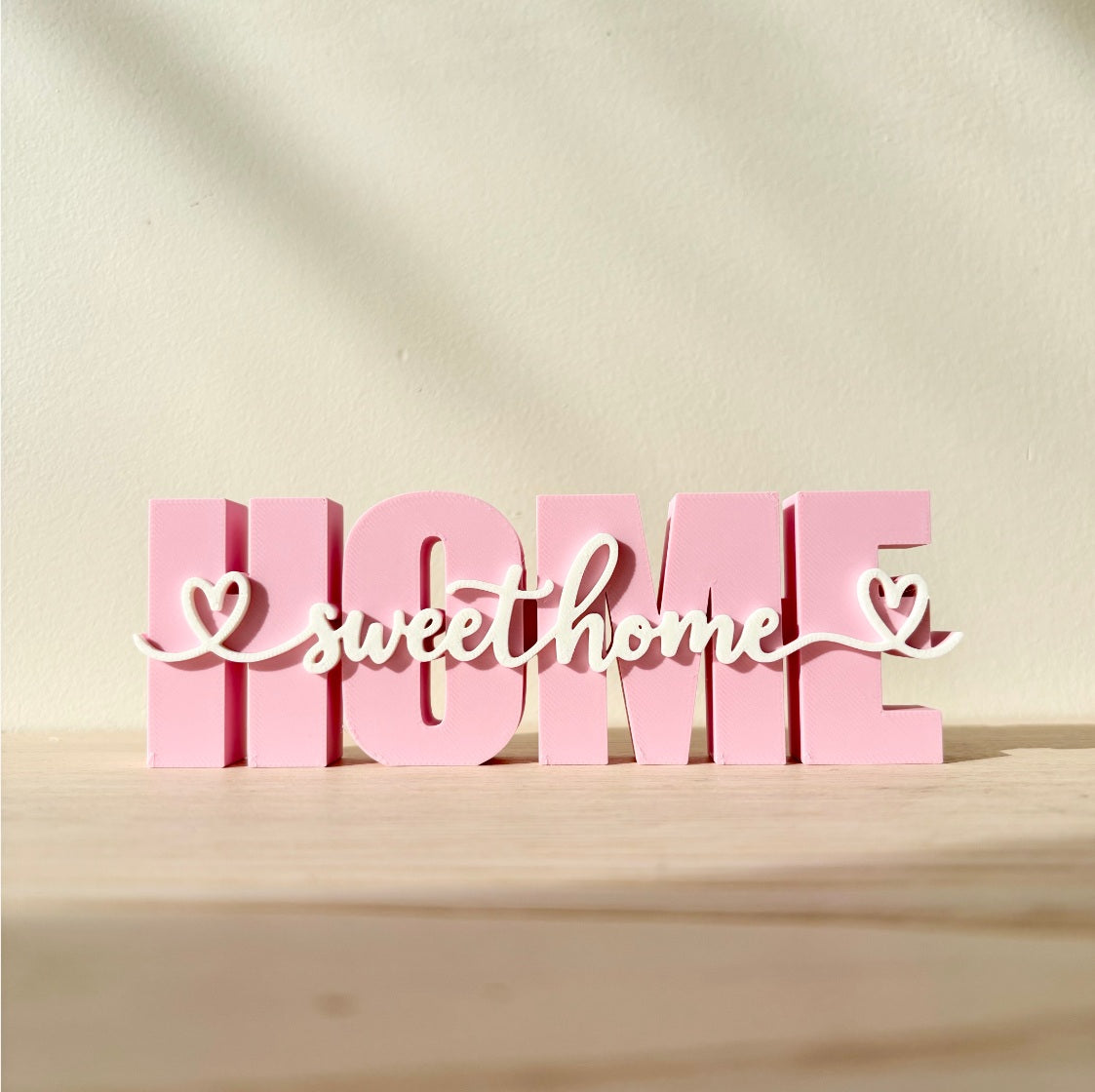 HOME SWEET HOME – 3D Decorative Sign (#15)