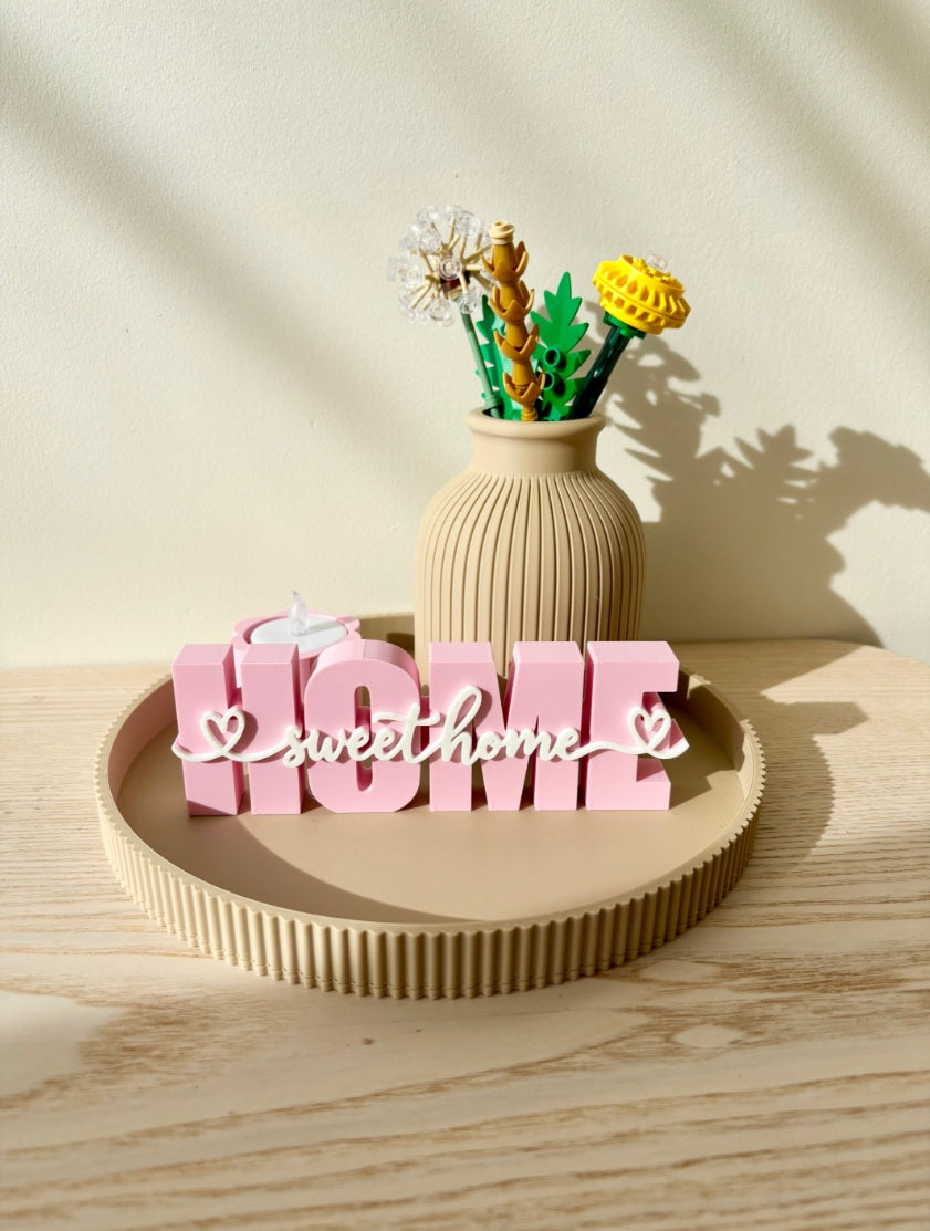 HOME SWEET HOME – 3D Decorative Sign (#15)