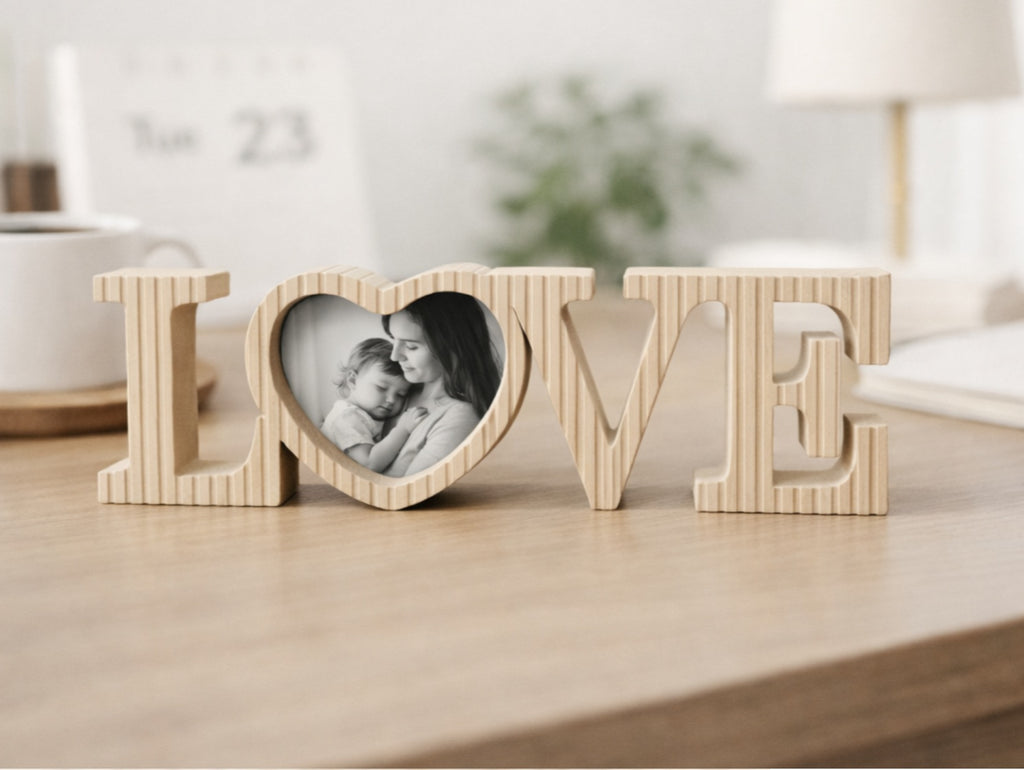 “LOVE” 3D Printed Photo Frame (#30)