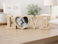 “LOVE” 3D Printed Photo Frame (#30)