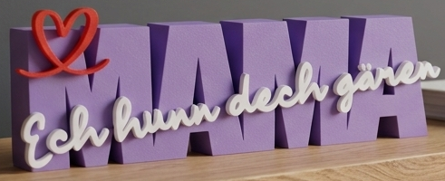 3D Decorative Sign – The Perfect Gift for Mother’s Day (#10L)