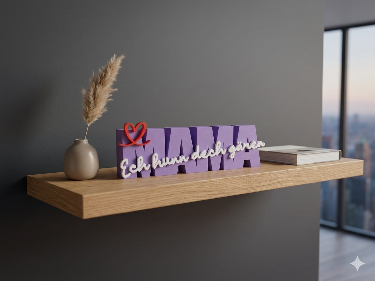 3D Decorative Sign – The Perfect Gift for Mother’s Day (#10L)