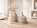 Decorative pots with tray (#19)